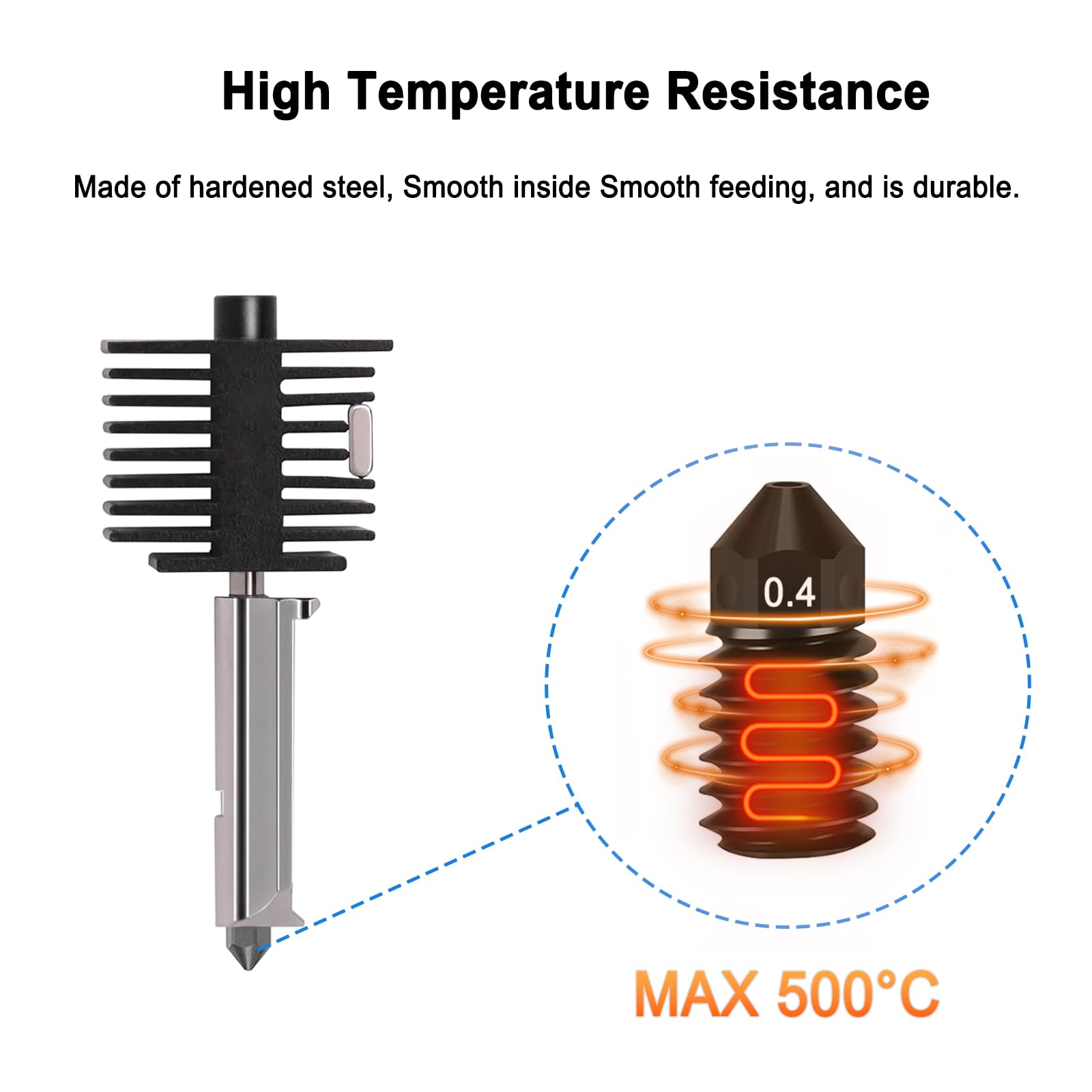 Amazon.co.jp: HIKUDIY Bambu Lab A1/A1 Mini用硬化スチールノズル 6個